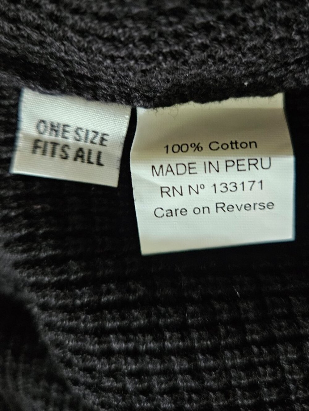 Planet by Lauren G Waffle Knit Cowl Neck Kangaroo Pocket Shirt Sweatshirt O/S - Picture 9 of 9